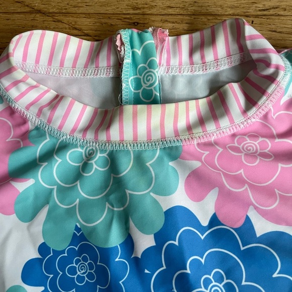 Ruffle butts rashguard family matching swim suit - Picture 3 of 9